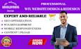 wix website design redesign wix revamp copy clone wix website development