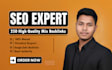 high quality mix backlinks for fast SEO ranking and authority