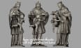 create hyper realistic 3d character sculpt with retopology and texture