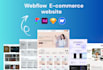 design and develop webflow ecommerce website with figma to webflow, cms, SEO