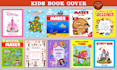 create coloring and activity book cover and interior