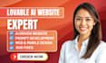 build modern lovable website, lovable ai website app, lovable ai dev fix lovable