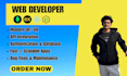 develop a fullstack web app using mern stack
