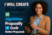 create docusign, pandadoc, signnow, proposify, qwilr, better proposal