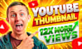 design custom youtube thumbnail that increases your CTR
