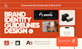 design a high end corporate identity and brand style guide