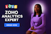 build zoho analytics interactive dashboards, campaigns, commerce, inventory