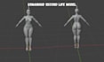 rig second life avatar with 3d texture, uv mapping, bento rigging, animesh