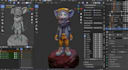 do blender 3d character rigging,control rigging,facial rig,ik fk,iclone,auto rig