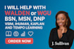do walden or wgu tempo learning, rn, bsn, msn or dnp projects and case studies