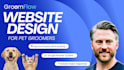 design a pro pet grooming website with instant lead response