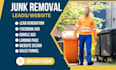 do junk removal leads junk hauling leads junk removal website dumper leads