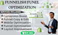 copy, edit, and enhance your funnelish funnel for better performance