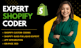 do shopify custom coding fix shopify code bugs fixing shopify coder developer