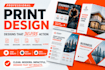 design professional flyers, brochures and print materials for your business