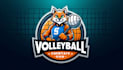 make volleyball mascot logo in one day