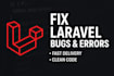 laravel bug fix gig