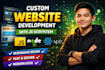 convert your design to responsive website with modern frontend