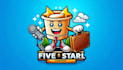 make five star hotel mascot logo design in 12 hours