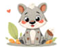draw custom animal cartoon illustration