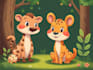 draw custom animal cartoon illustration