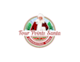 create attractive and imagination santa logo design