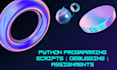 write efficient python scripts, and automation programs