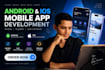 do flutter mobile app development for android and IOS