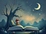 create illustrated book cover