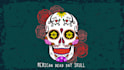 design creative mexican sugar skull for you