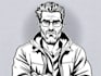 draw illustrations in black and white, characters, objects,