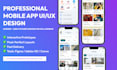 design mobile app screens in figma
