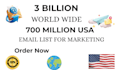 send 100,000 bulk email blast, email campaign and email marketing