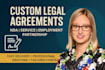 write website disclaimers, cookie policies and gdpr compliance documents