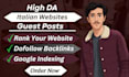 publish high da italian guest posts with SEO do follow backlinks