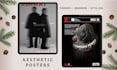 design a restaurant flyer, luxury brochure, or poster graphics