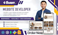 build a custom javascript react next js website full stack pro developer