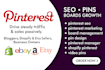 be your profession pinterest board, mannager, seo expert