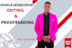 professionally edit and format your book for amazon KDP publishing