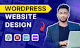 do wordpress website design and development, redesign or ecommerce site