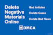 remove online content mugshot, defaming article,bad news,case false from google