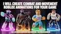 create roblox game, roblox animation, roblox video for your game