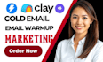 instantly ai create instantly cold email campaign domain warm up