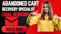 create high converting abandoned cart email sequences