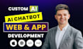 provide ai mobile app website development and ai saas