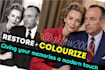 restore and colorize your old or damaged photos using ai