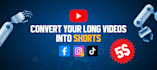 transform videos into youtube shorts