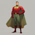 design a detailed full body superhero with unique powers