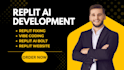 build replit ai website replit app debugging fix bugs lovable ai base44 expert