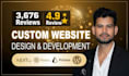 do full stack custom website development for your business